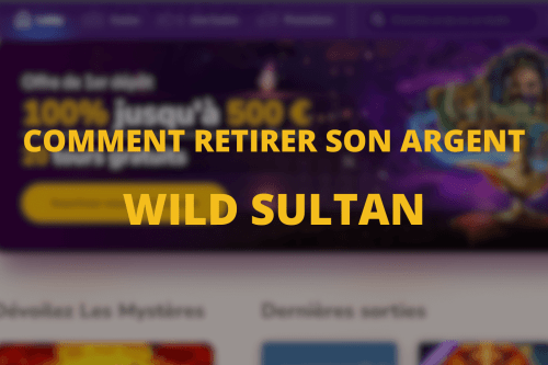 Comment faire un retrait sur Wild Sultan ?