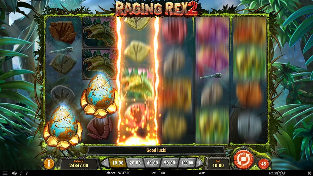 image de présentation bonus de la machine à sous Raging Rex 2