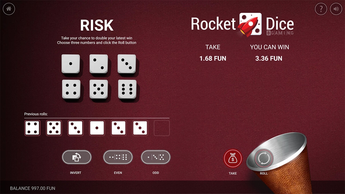 image de présentation risky du mini-jeu Rocket Dice