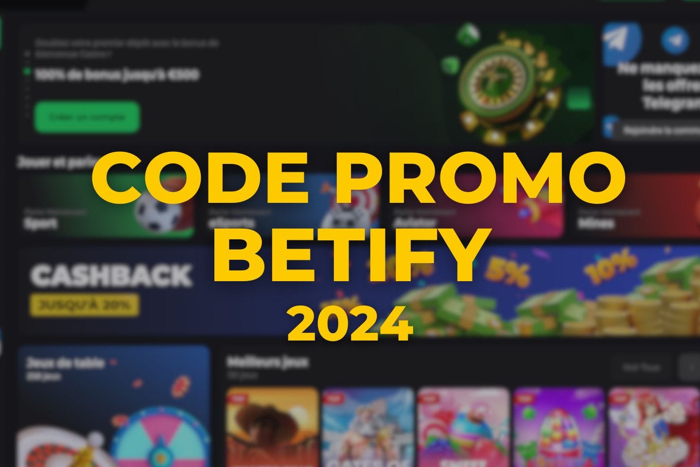 Code Promo Betify 2024